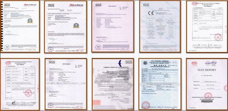 HZX Certificates