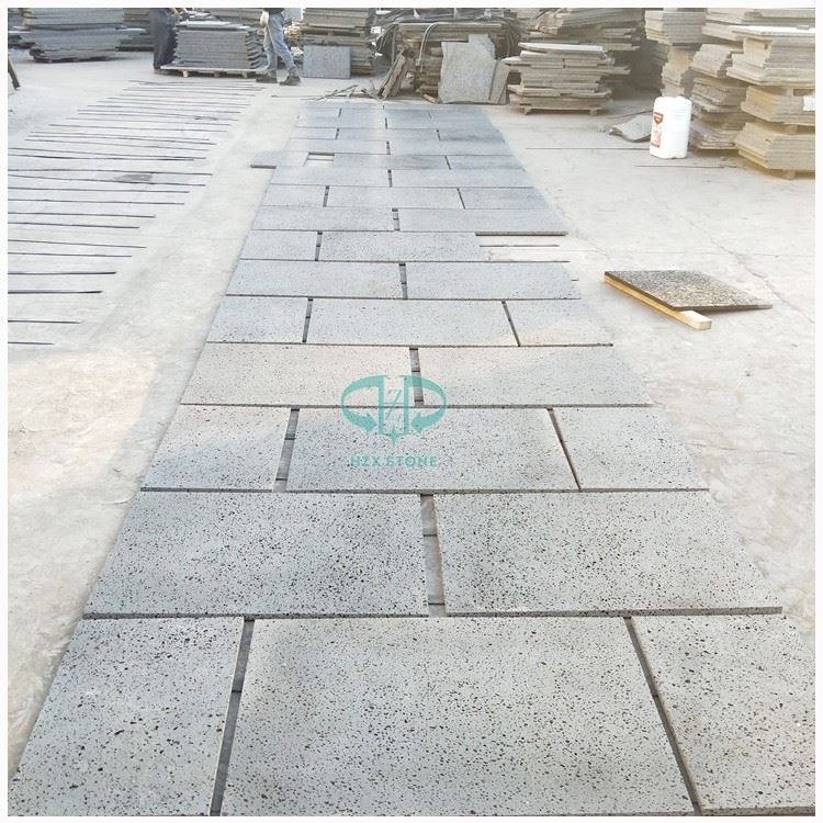 Black Basalt Stone Wall Cladding Tiles