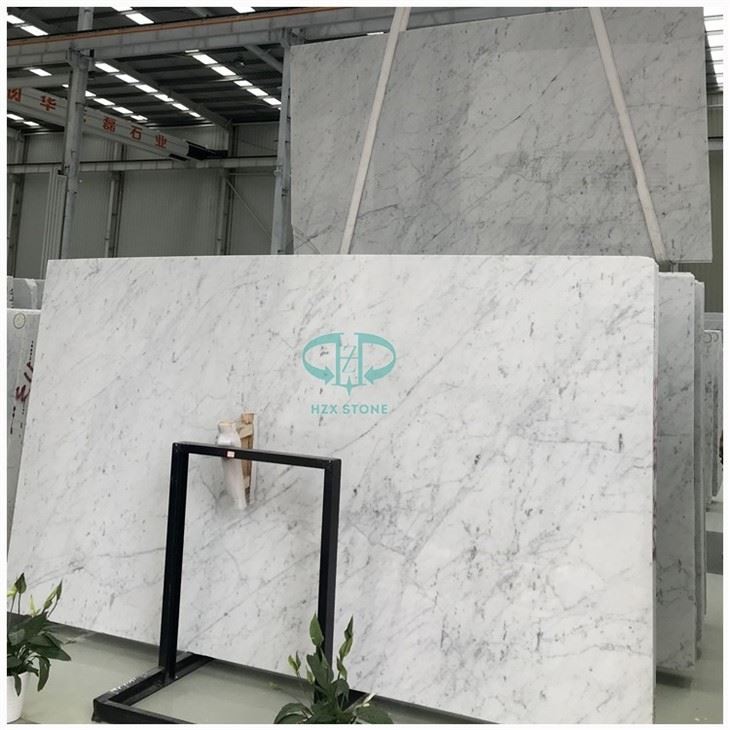 Bianco Carrara White Marble Slabs