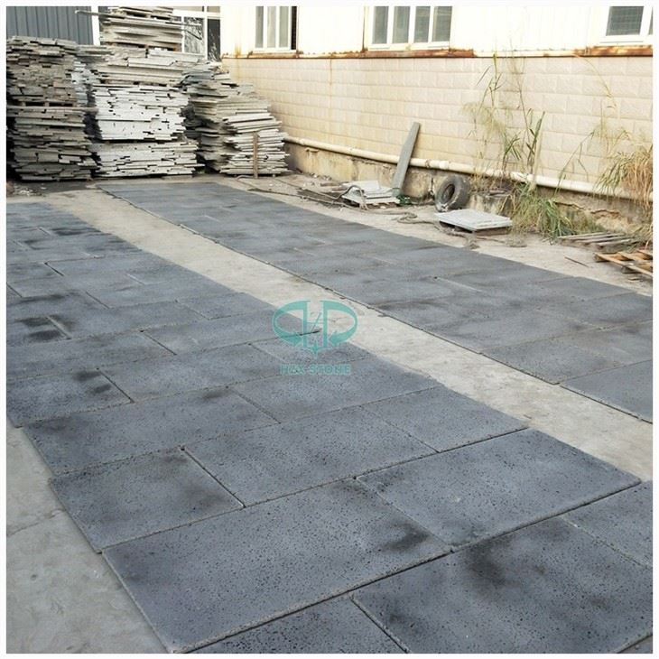 Black Basalt Wall Facade Tiles