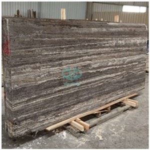 Srebrny trawertyn rzeki