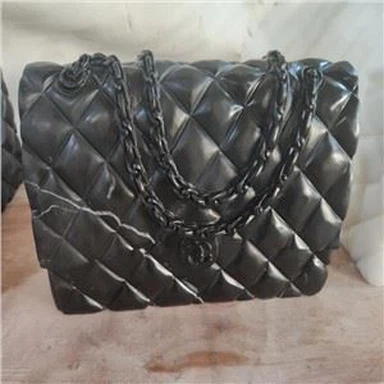 Nero Marquina Marble Black Marble Bags